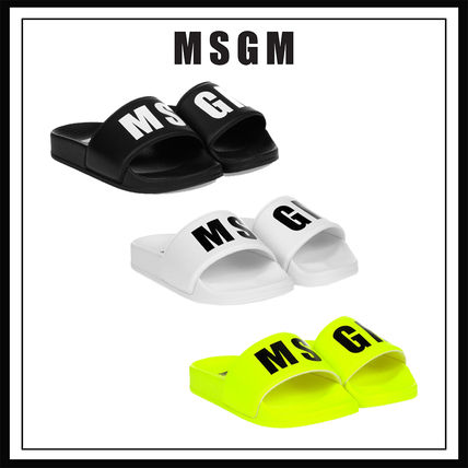 MSGM キッズサンダル 【大人も履ける】MSGM シャワーサンダル【SS新作】