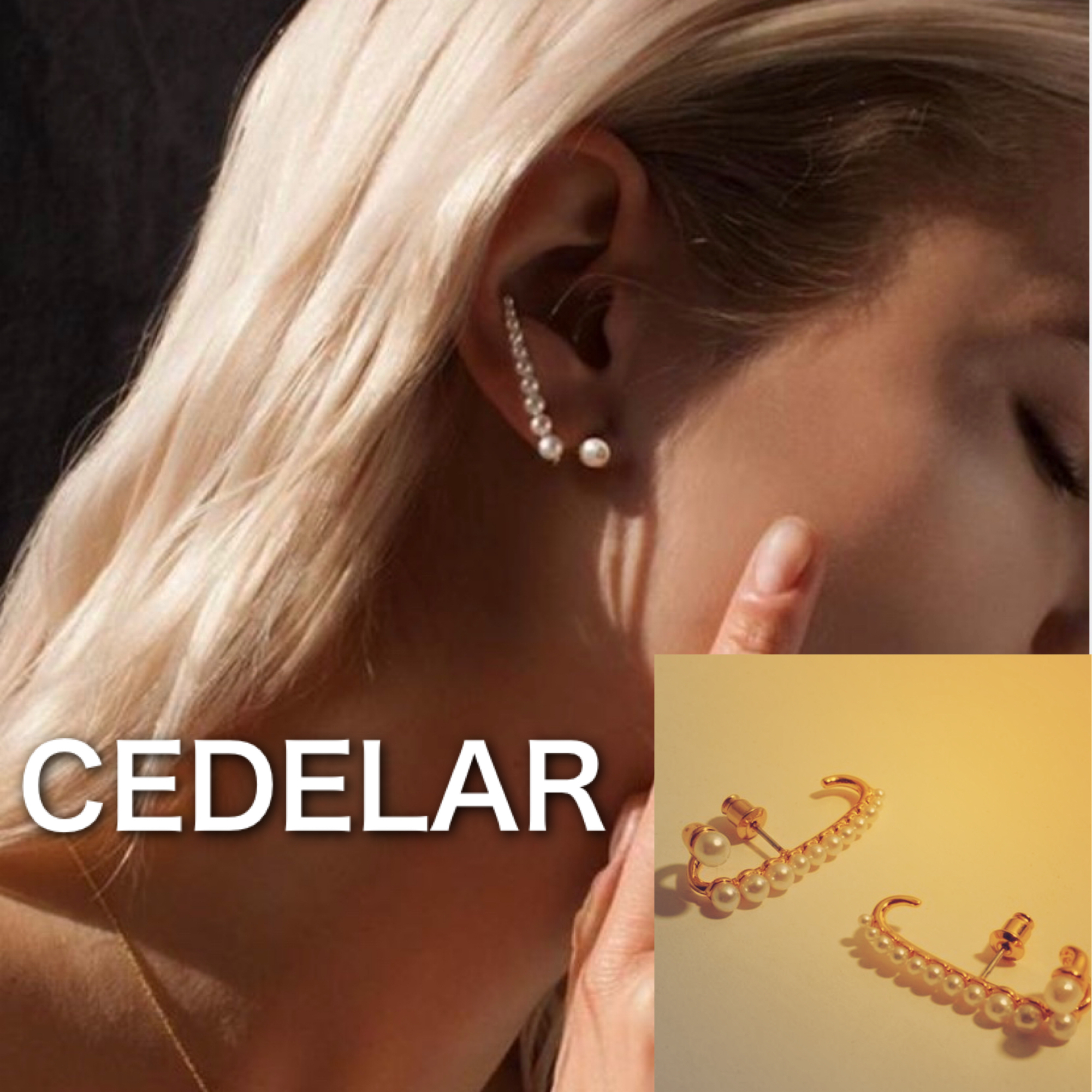 【CEDELAR】ANUMU パールピアス