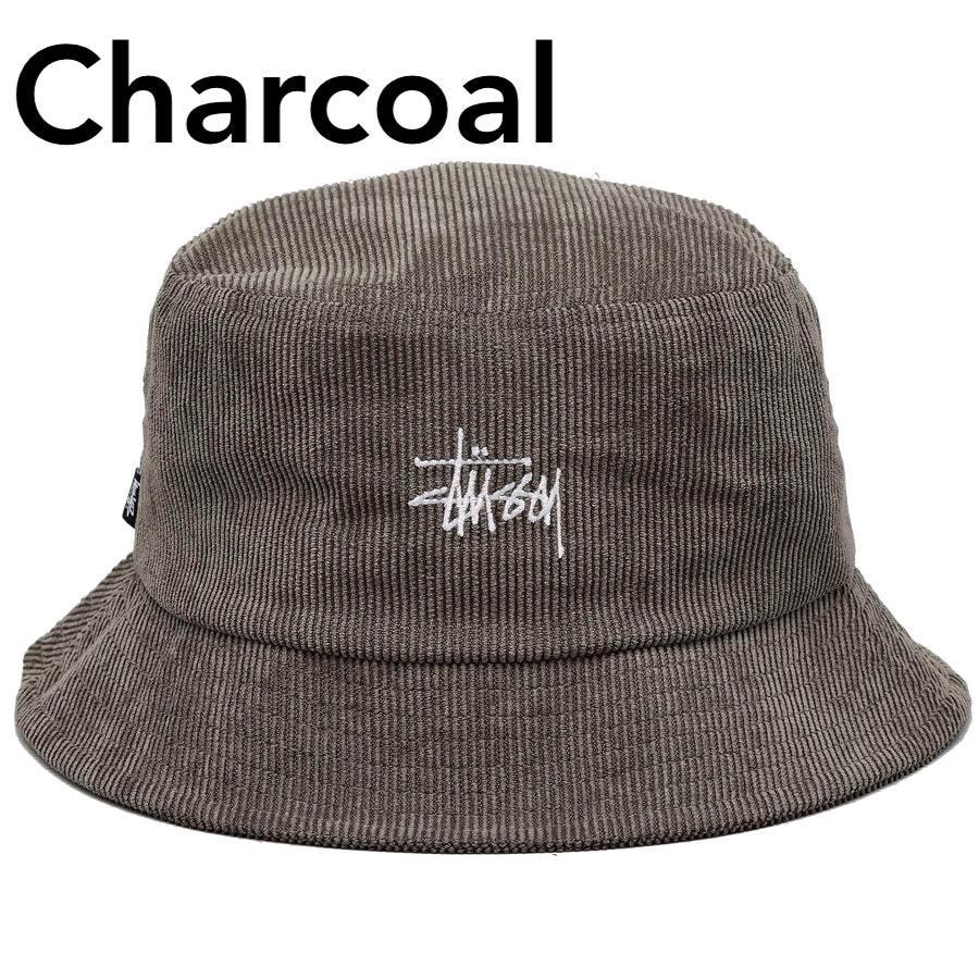 [STUSSY] コーデュロイ・バケット・ハット ユニセックス STUSSY】ユニセックス/コーデュロイバケットハット (STUSSY
