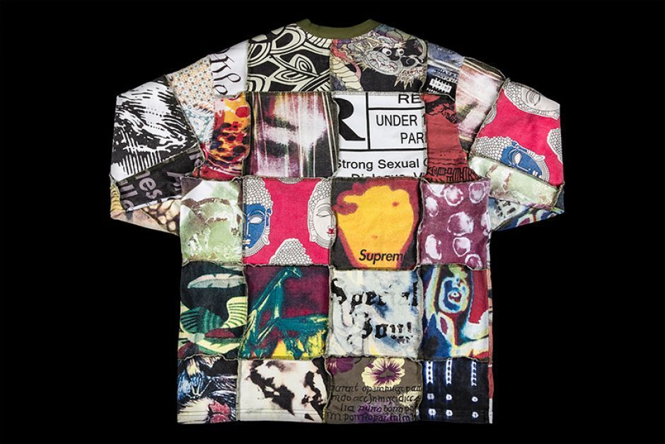 Tシャツ・カットソー Supreme Mosaic Patchwork L/S Top TEE SS 21 WEEK 1 Supreme Mosaic Patchwork L/S Top TEE SS 21 WEEK 1 (Supreme/T