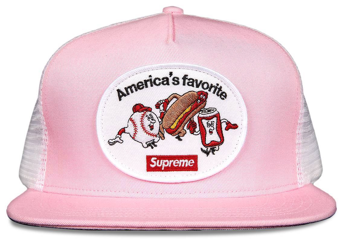 Supreme America's Favorite Mesh Back 5-Panel (SS21) - $48