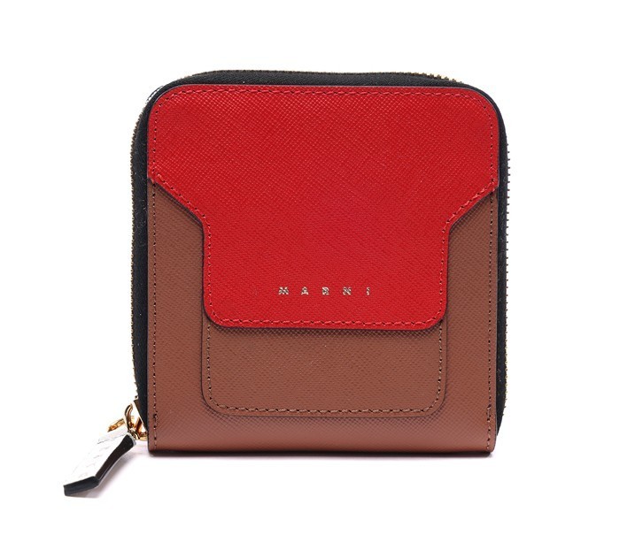 MARNI(マルニ) レディース ファスナー半財布 [正規品/関税込]