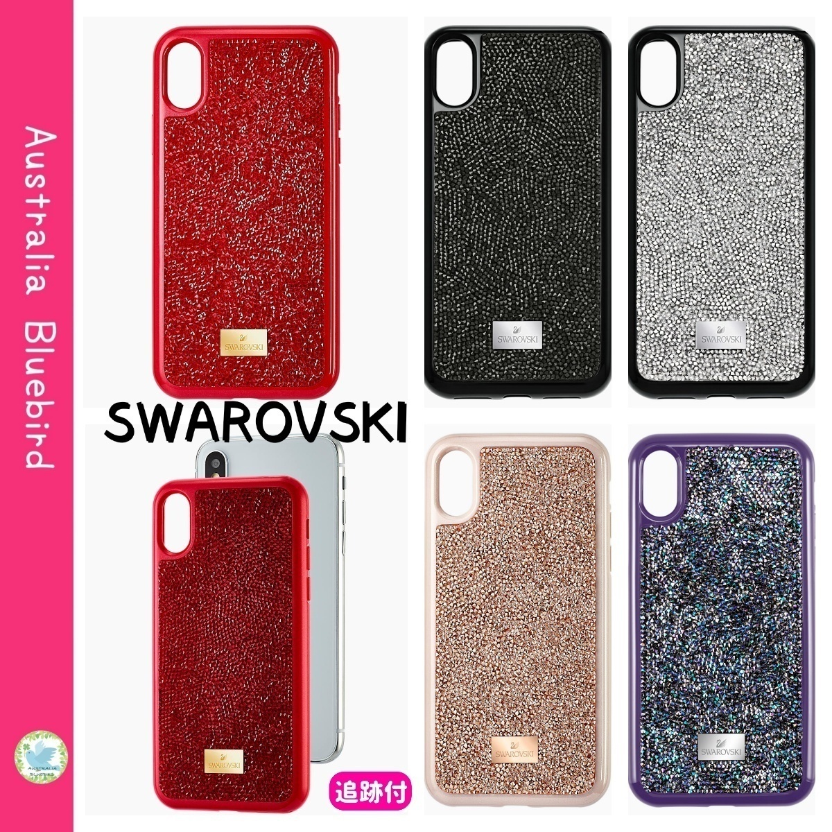 大人気★SWAROVSKI★Glam Rock スマホケース iPhone X/XS 対応