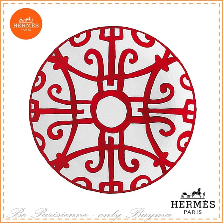 【HERMES】ツートンパンプレート Balcon du Guadalquivir n°4