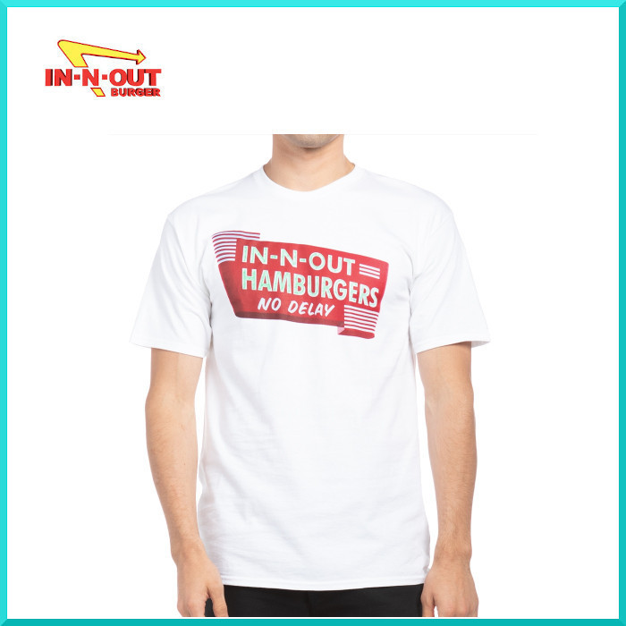 日本未上陸☆ IN-N-OUT BURGER(インアンドアウト) ロゴTシャツ