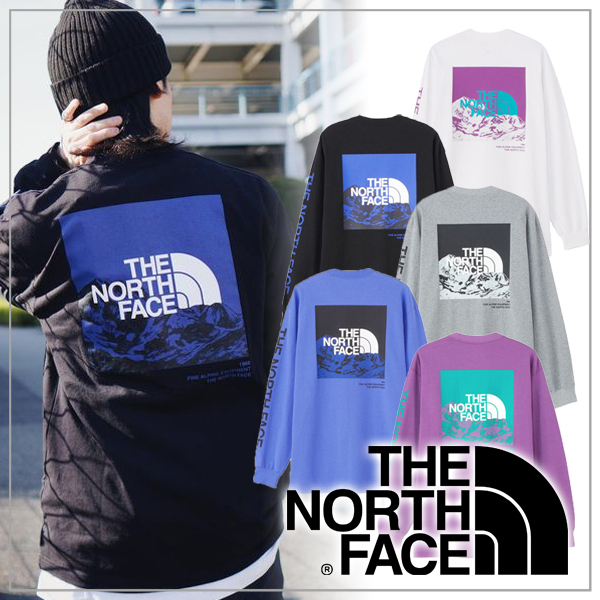 【THE NORTH FACE】ロングスリーブスリーブグラフィックティー