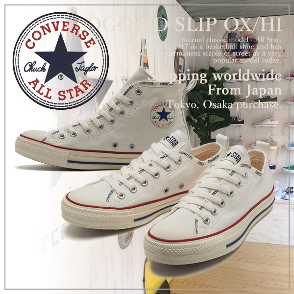 【CONVERSE】コンバース AS LOGO-BD SLIP OX/HI CONVERSE】コンバース AS LOGO-BD SLIP OX/HI