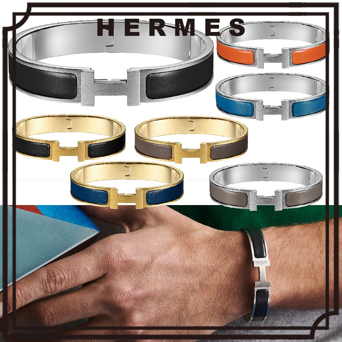 完全正規品】エナメルブレスレット 《クリックHH》 | wise.edu.pk