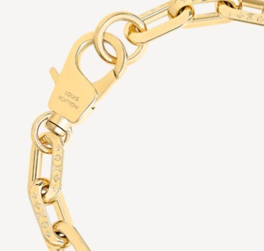 Louis Vuitton LV Edge Cadenas Necklace (SHF-asaWvT) – LuxeDH