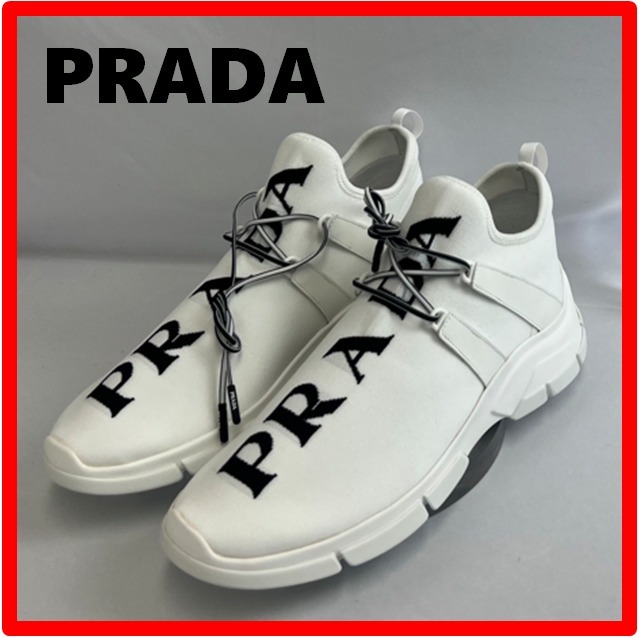 人気★正規品★【PRADA】★KNIT FABRIC SNEAKER.S★