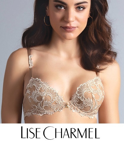 【LISE CHARMEL】新作ブラ★DRESSING FLORAL★モールドカップ