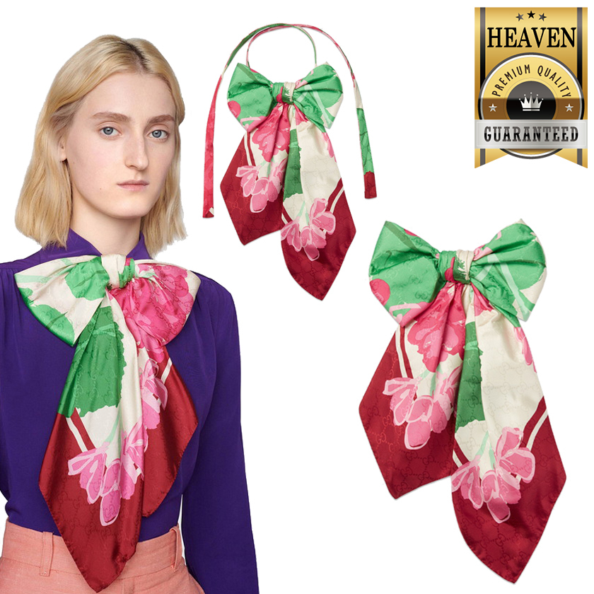 累積売上総額第１位【GUCCI★グッチ】KEN SCOTT SILK NECK BOW