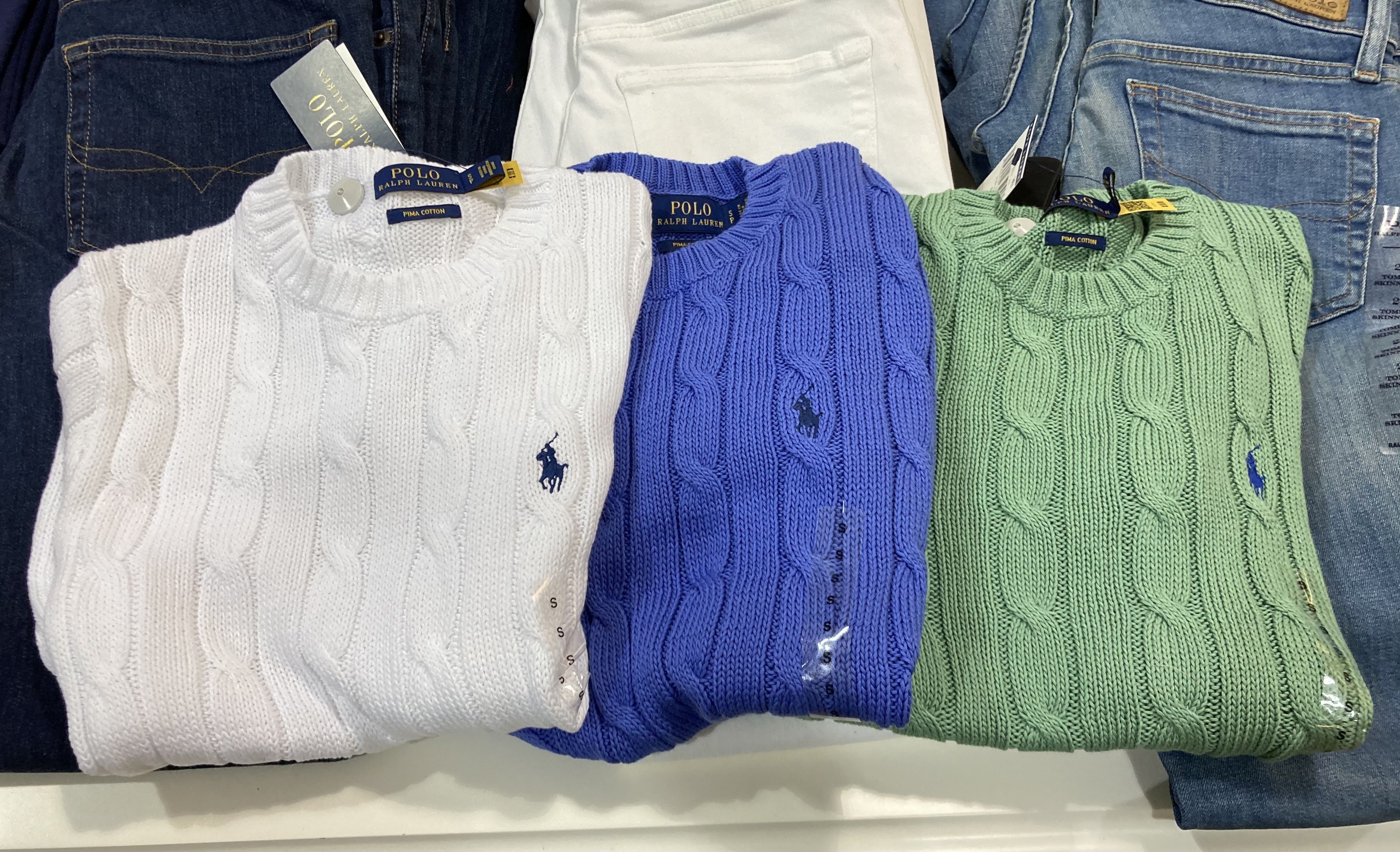 新作☆セール☆ POLO RALPH LAUREN ニット 半袖 (POLO RALPH LAUREN ...
