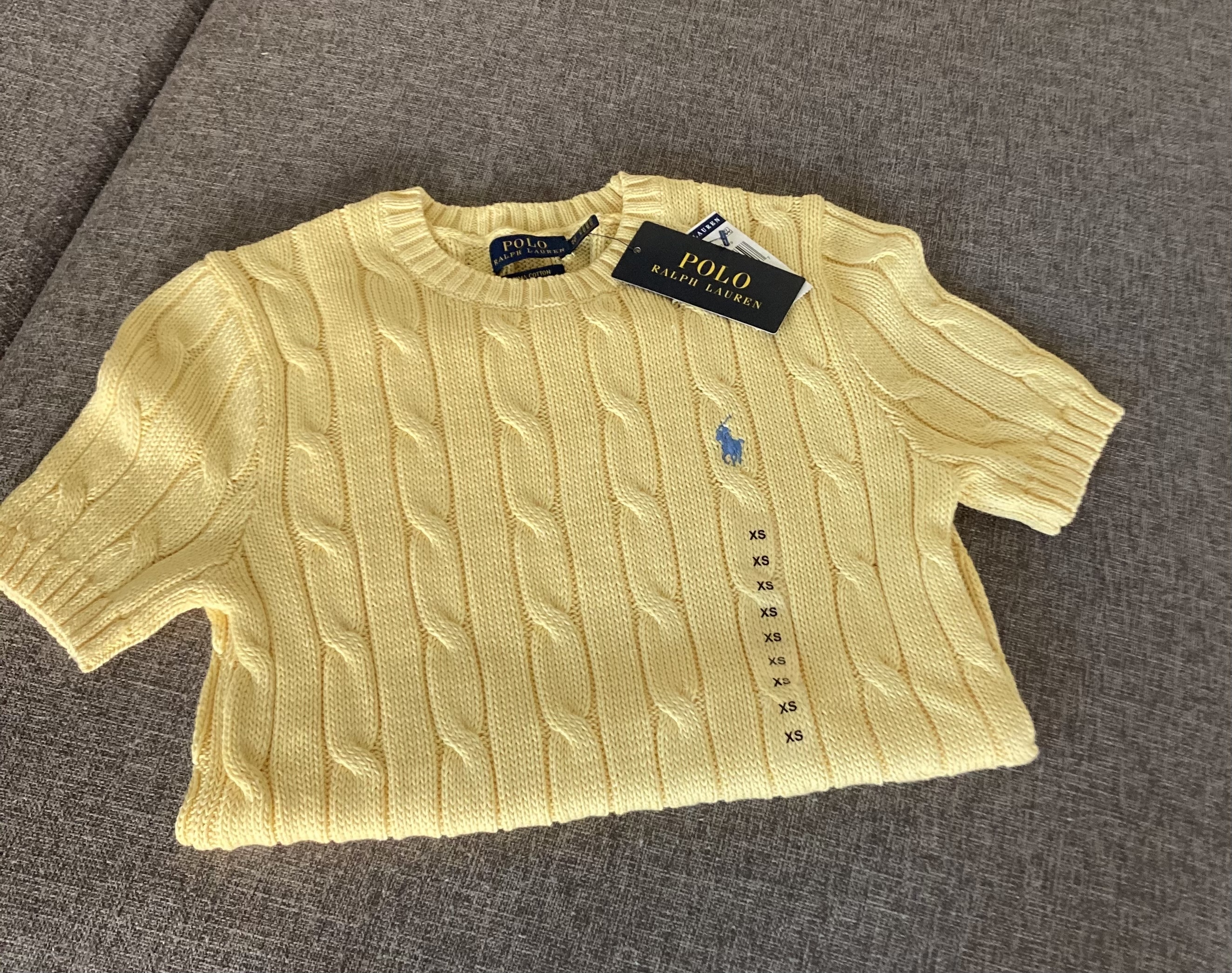 新作☆セール☆ POLO RALPH LAUREN ニット 半袖 (POLO RALPH LAUREN ...