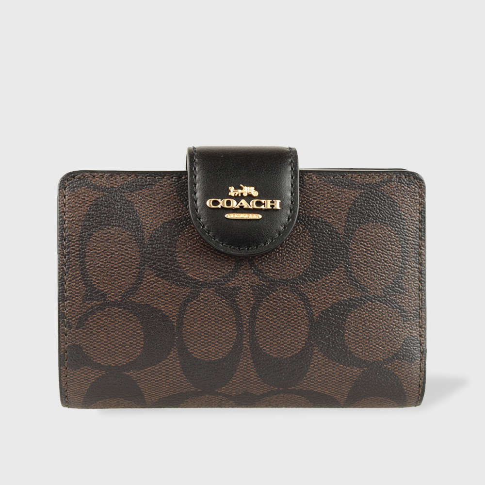 Coach コーチ 財布 二つ折り L字 【送料0/国内即発】 財布・小物