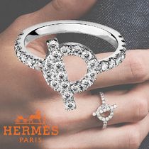 HERMES エルメス《Finesse》ホワイトゴールド ダイヤ リング