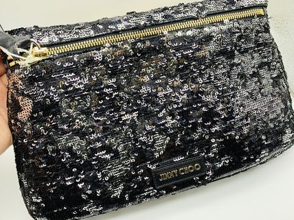 Jimmy Choo クラッチバッグ JIMMYCHOO 赤字出品 クラッチ BAG バッグ  ポーチ ZENA キラキラ