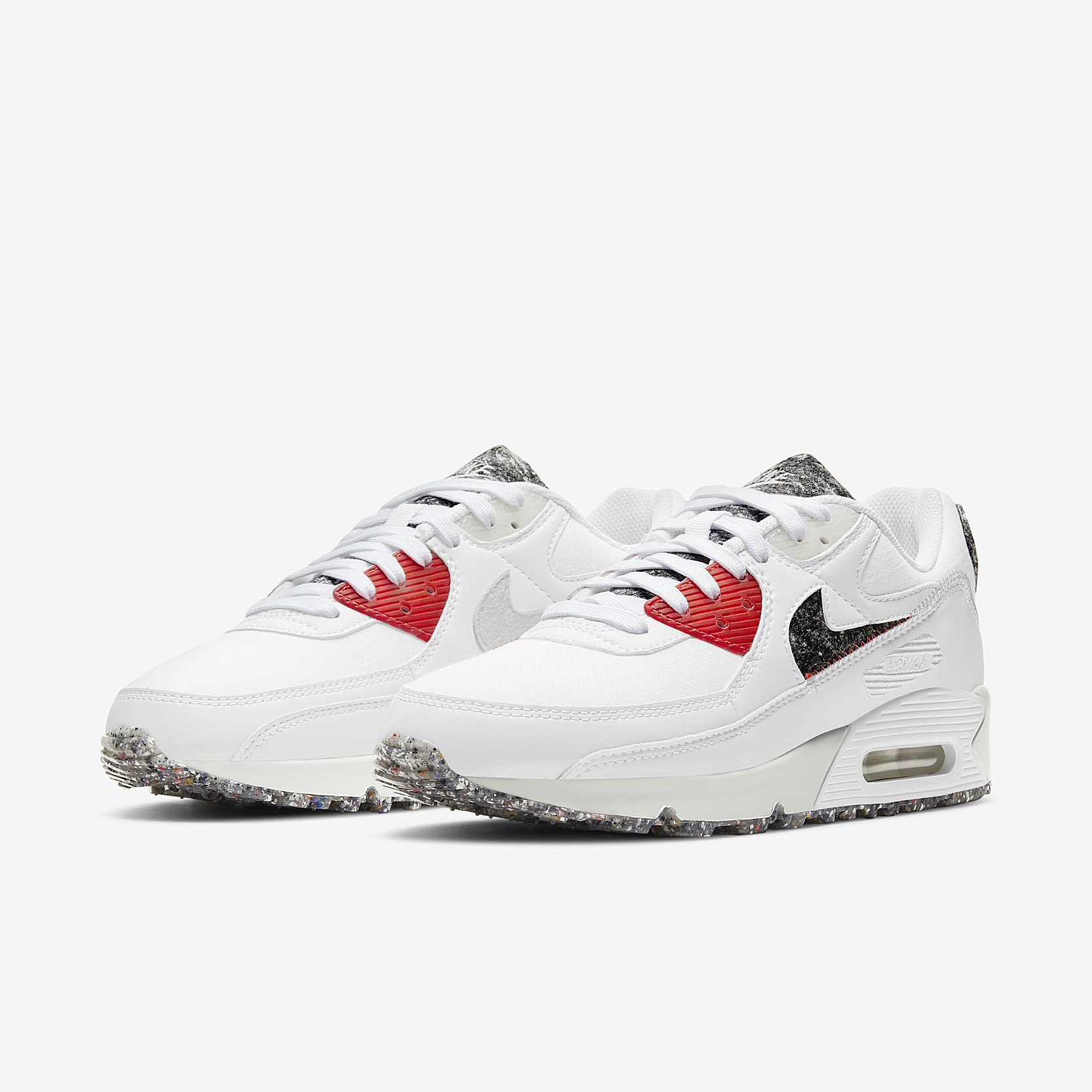 Nike スニーカー 公式正規品!★AIR MAX 90 RECYCLED FELT WHITE(2)