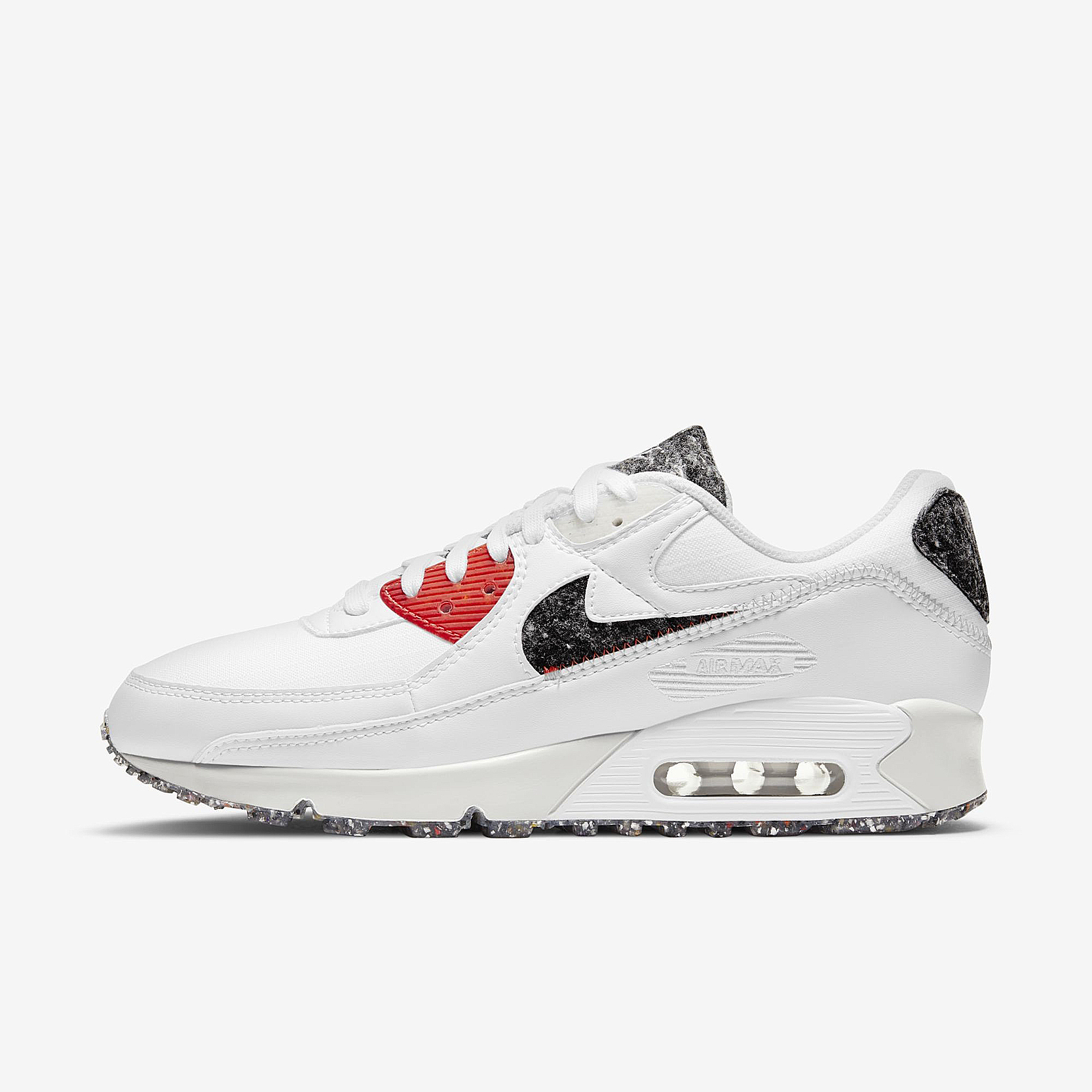 Nike スニーカー 公式正規品!★AIR MAX 90 RECYCLED FELT WHITE(4)