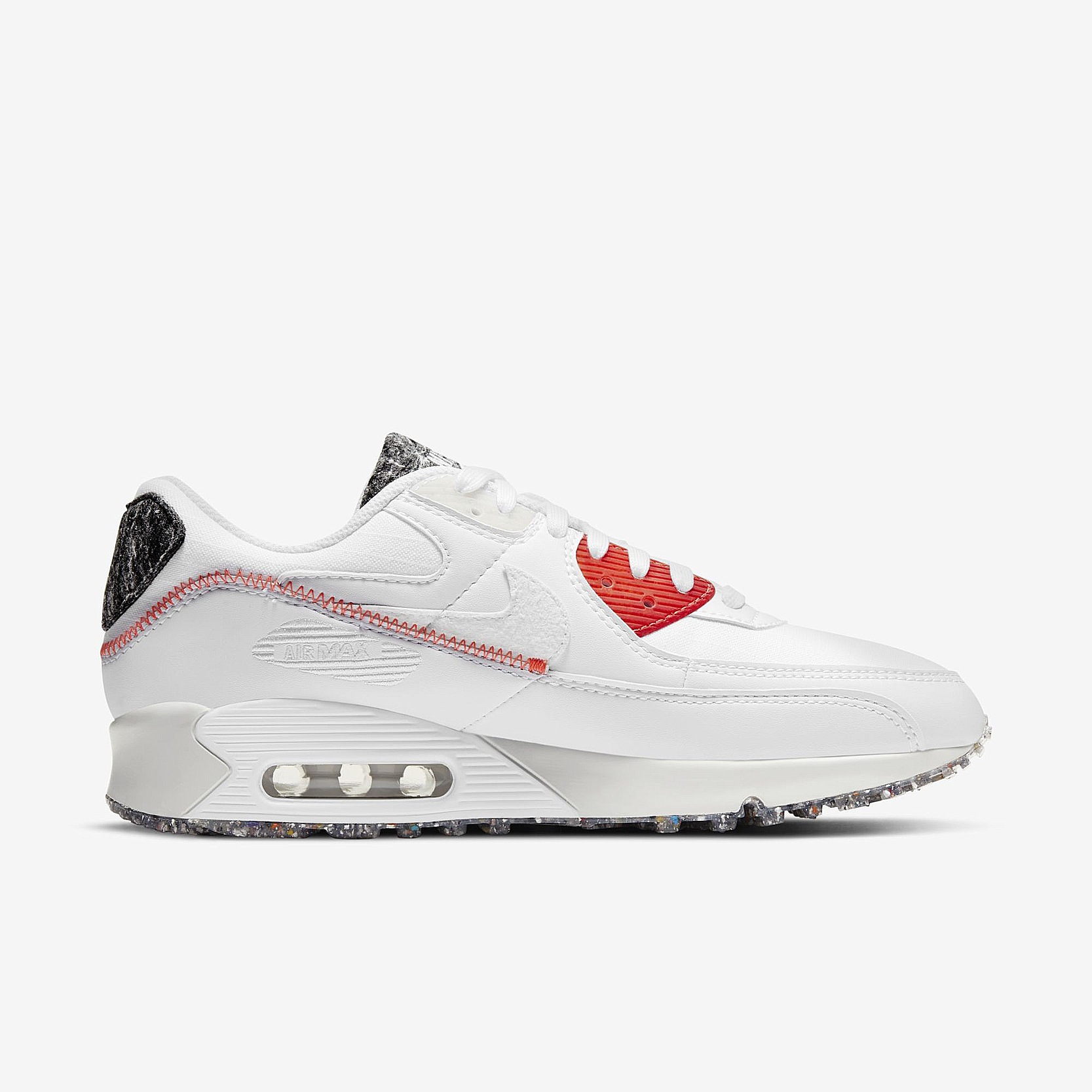 Nike スニーカー 公式正規品!★AIR MAX 90 RECYCLED FELT WHITE(5)