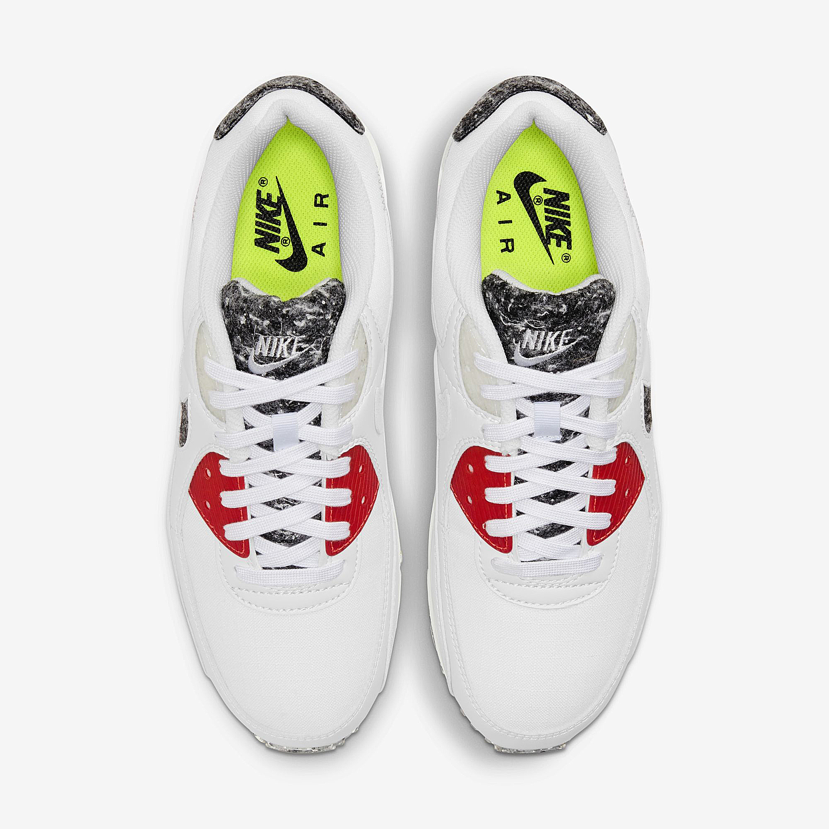 Nike スニーカー 公式正規品!★AIR MAX 90 RECYCLED FELT WHITE(6)