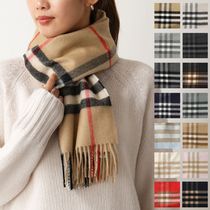 BURBERRY マフラー GIANT CHECK CASHMERE SCARF カシミヤ (Burberry