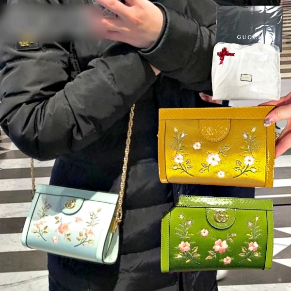 SALE!すぐ届く■グッチ国内発■金運アップのチェーンショルダー