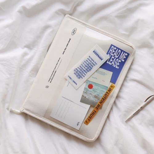 韓国人気item♪Signature Ipad/notebook Pouch (12.9inch)/全2色