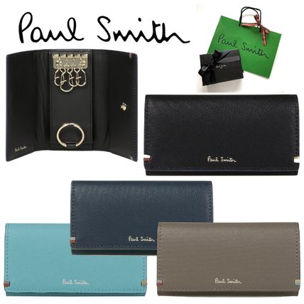 すぐ届く☆【Paul Smith】ハイライトステッチ キーケース (Paul Smith