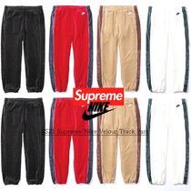 SS21 Supreme Nike Velour Track Pant - ベロア トラック パンツ