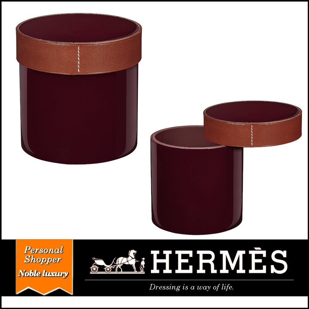 【超歓迎】 完売必至 HERMES レザー 漆塗り トールボックス Liend'Hermes 小物入れ(トレイ) 【超歓迎】 完売必至 HERMES レザー 漆塗り トールボックス Liend'Hermes 小物入れ(トレイ)
