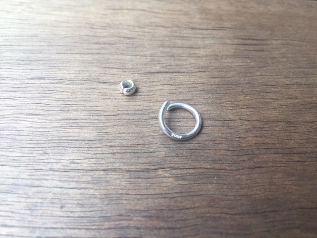 アクセサリーその他 Dangle Sterling Silver925 / 18K Gold Bead Nose Piercing(8)