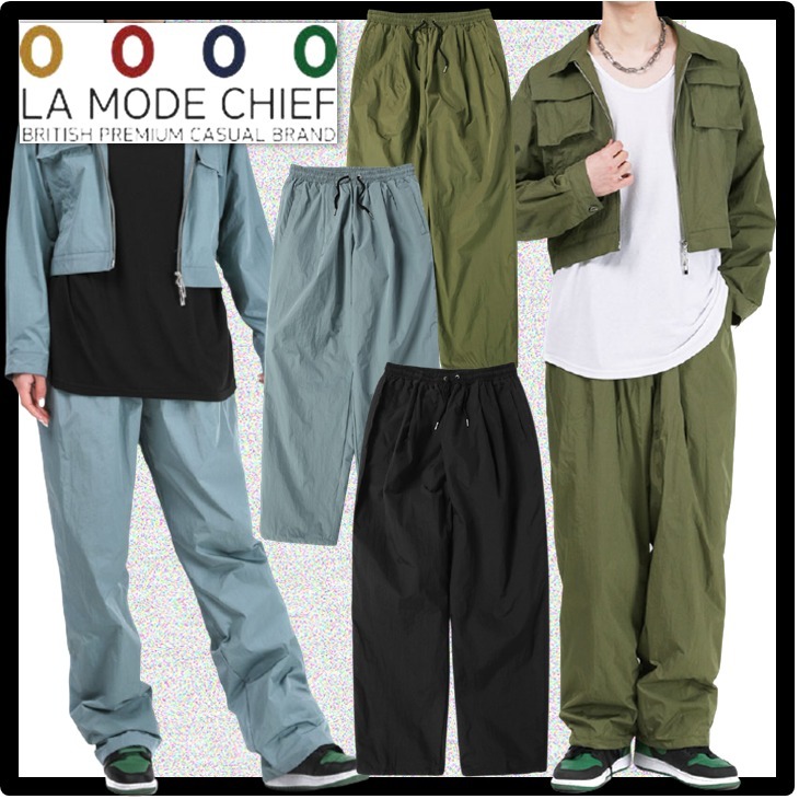 BTS着用ブランド★関税込★LAMODECHIEF★SCAR LONG wide pant.s