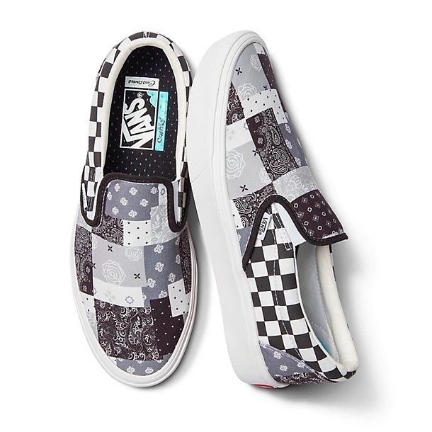関税込☆VANS PAISLEY PATCHWORK COMFYCUSH SLIP-ON カスタム