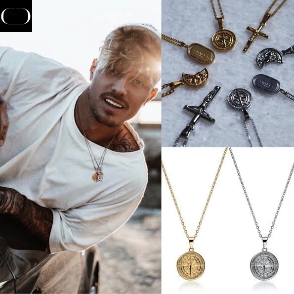 関税/送料込み【craftdlondon】クラフト コンパス18金ペンダント