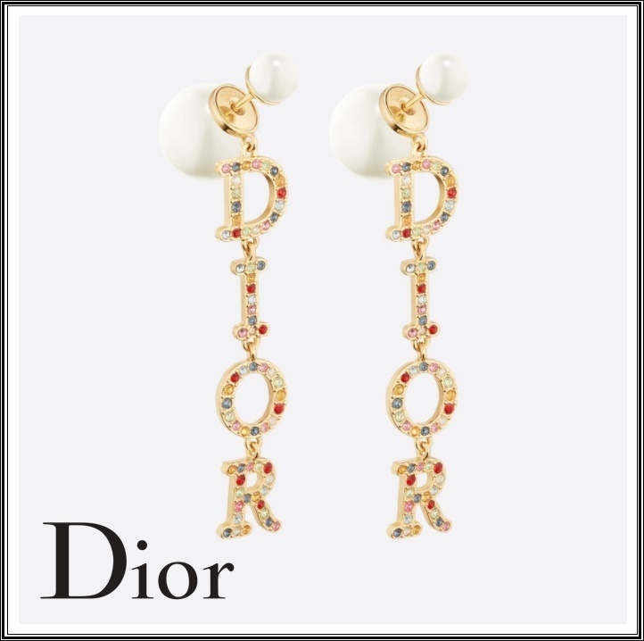 公式 ☆【Dior(ディオール)】☆ DIOR TRIBALES クリスタルピアス