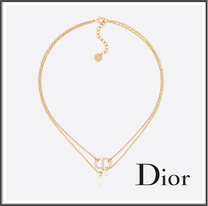 レビュー高評価の商品! ★【Dior(ディオール)】★ ★ パールダブルネックレス CD PETIT ネックレス・ペンダント レビュー高評価の商品! ★【Dior(ディオール)】★ ★ パールダブルネックレス CD PETIT ネックレス・ペンダント