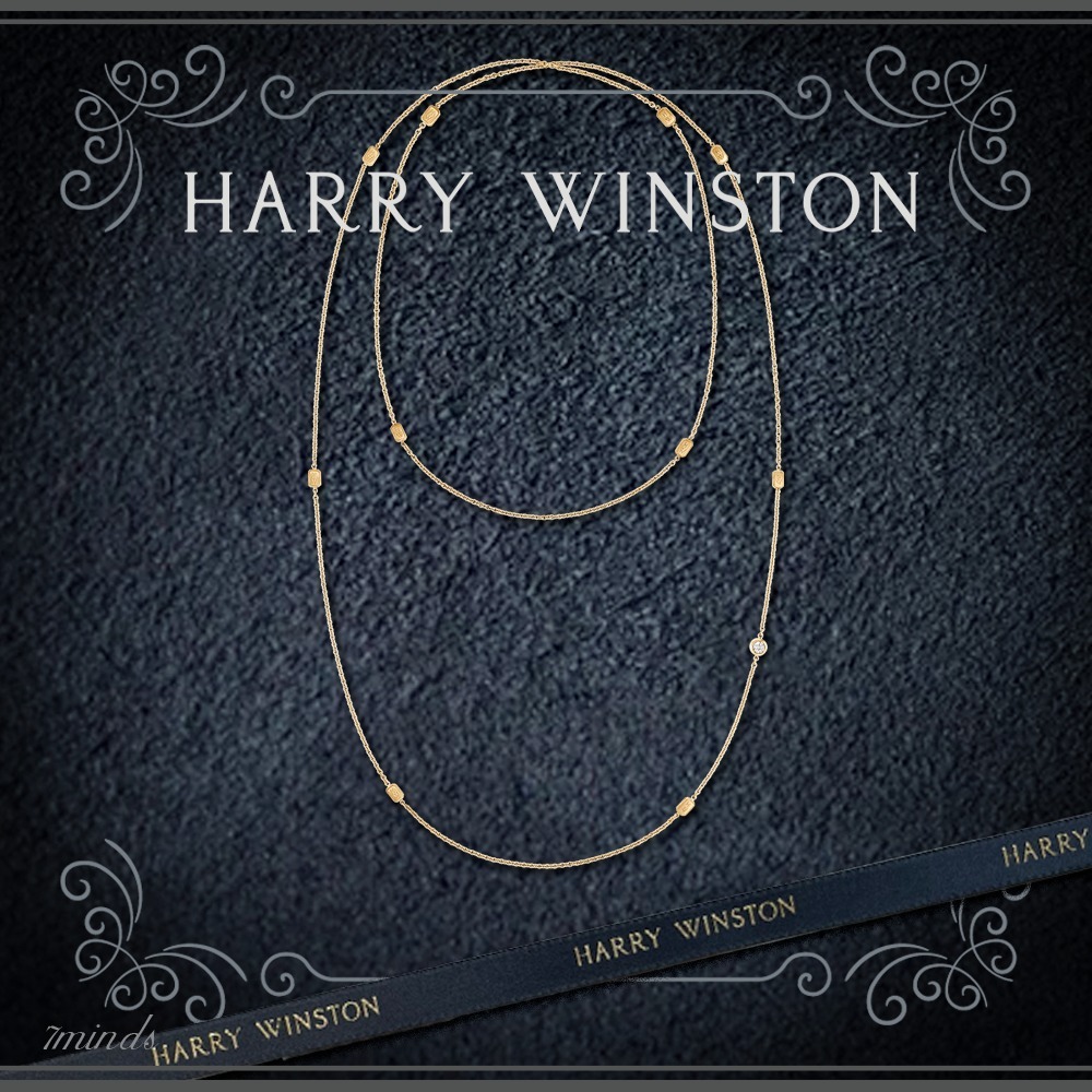 Harry Winston（ハリーウィンストン）- ロゴネックレス