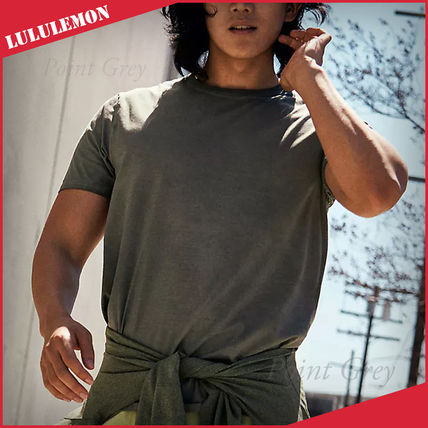 lululemon Men's☆ コットンブレンド・タイダイ柄・半袖Tシャツ lululemon Men's☆ コットンブレンド・タイダイ柄・半袖Tシャツ