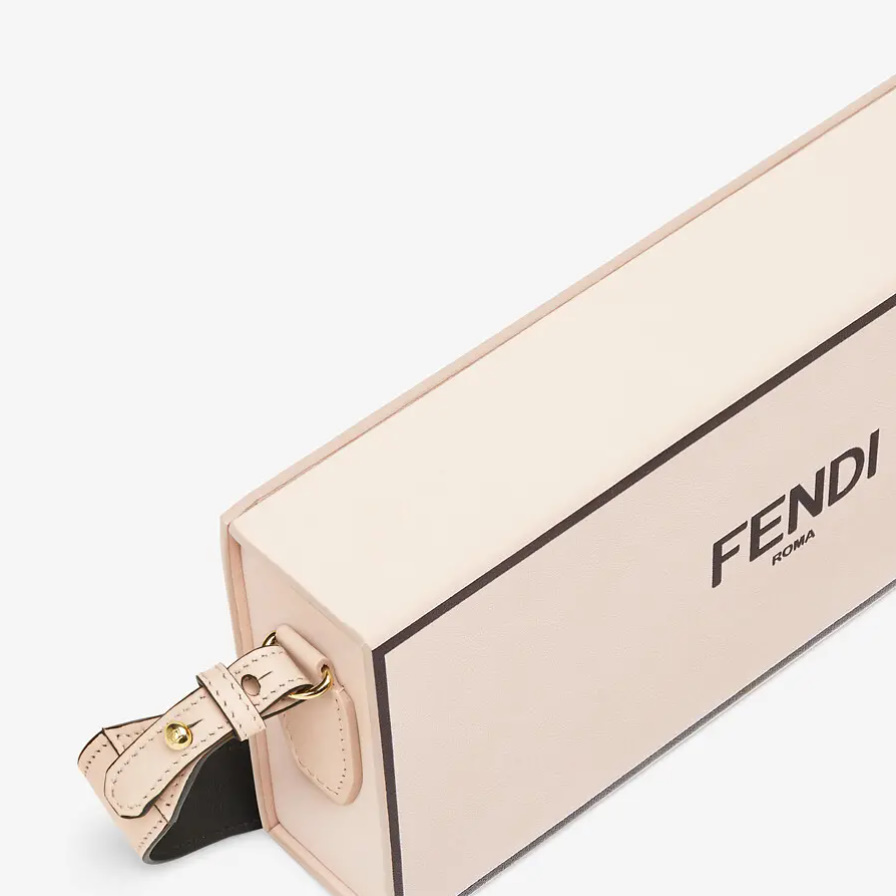 FENDI ショルダーバッグ・ポシェット 【フェンディ】横長ボックスマグネットレザーバッグ☆8BT340ADP6(6)