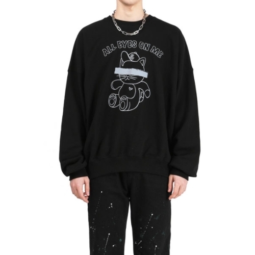 BTS着用ブランド☆LAMODECHIEF☆All eyes on me sweatshirt_3色