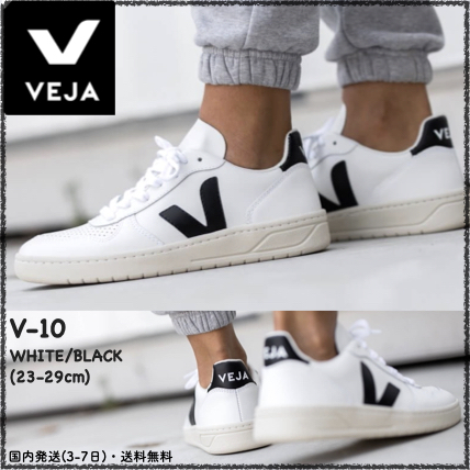 VEJA★V-10 エコロジカル☆ 白黒 23〜29cm 国内発送