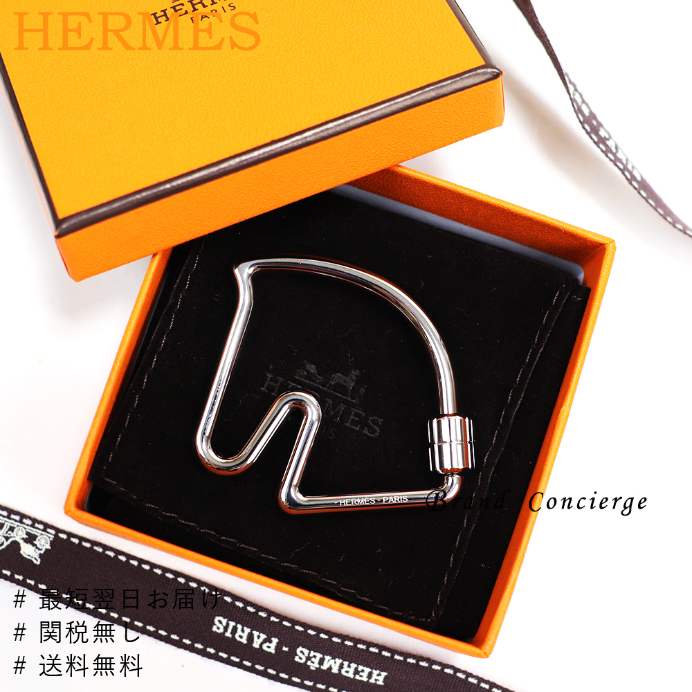 国内即発 HERMES エルメス キーリング CHEVAL シュバル