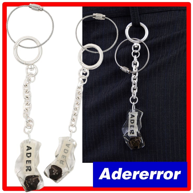 ★人気★【ADERERROR】★Stony keyrin.g★キーリング★