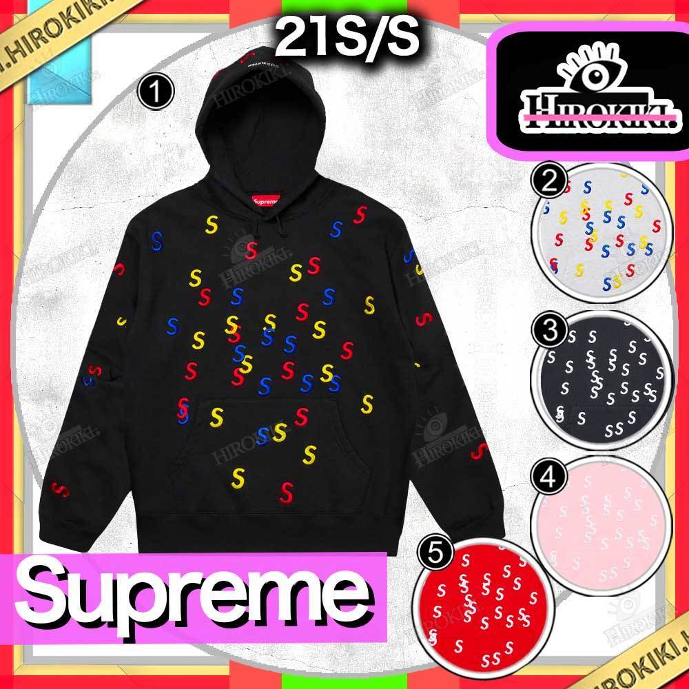 クリスマスツリー特価! S Embroidered /Supreme 21SS Hooded パーカー Sロゴ Sweatshirt パーカー・フーディ クリスマスツリー特価! S Embroidered /Supreme 21SS Hooded パーカー Sロゴ Sweatshirt パーカー・フーディ