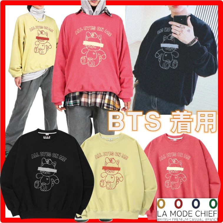 BTSジョングク着用【LAMODECHIEF】★ALL EYES ON ME SWEATSHIR.T