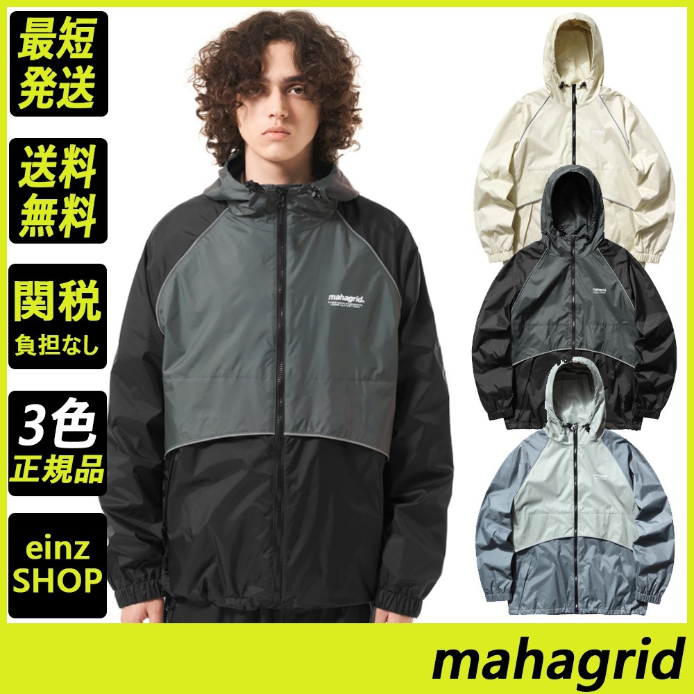 【mahagrid】REFLECTIVE WIND BREAKER