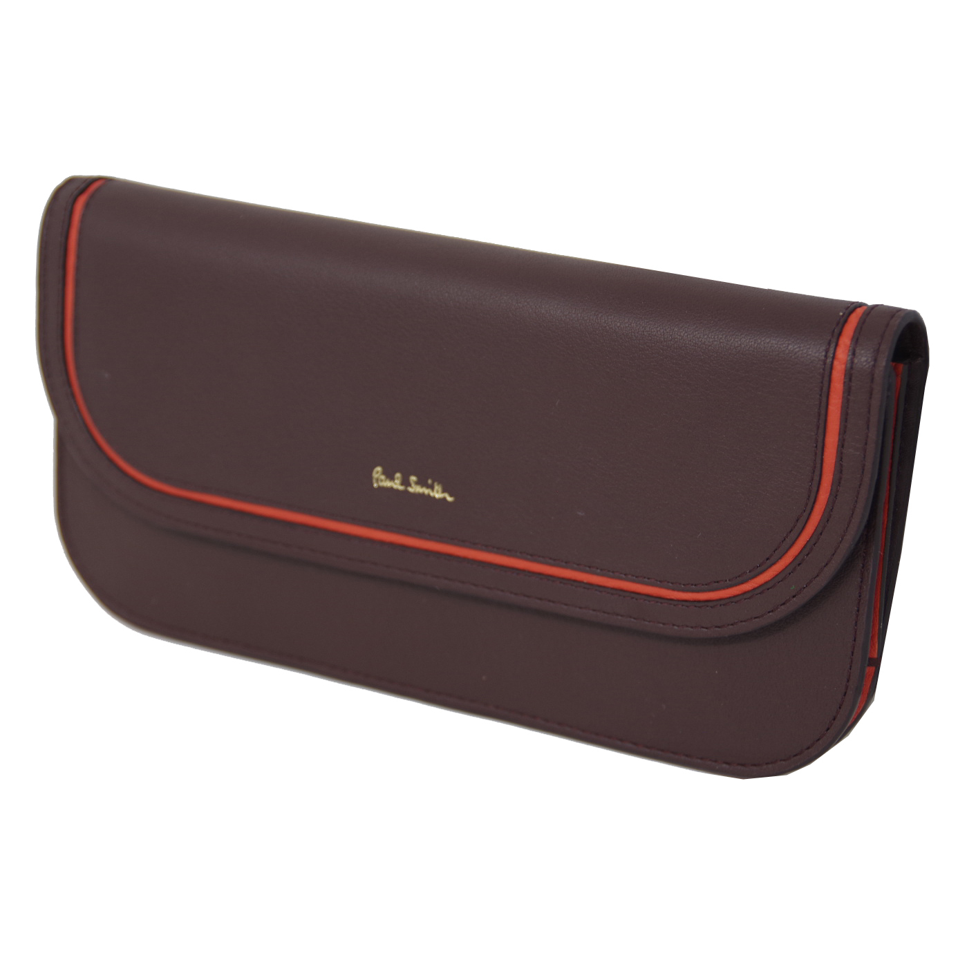 Paul Smith クラッチバッグ・ポーチバッグ ワイン 本革 D96480