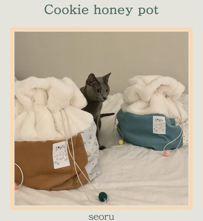 【SEORU】Cookie honey pot インナーバッグ S/M/Lサイズ ペットキャリー・スリング 【SEORU】Cookie honey pot インナーバッグ S/M/Lサイズ ペットキャリー・スリング