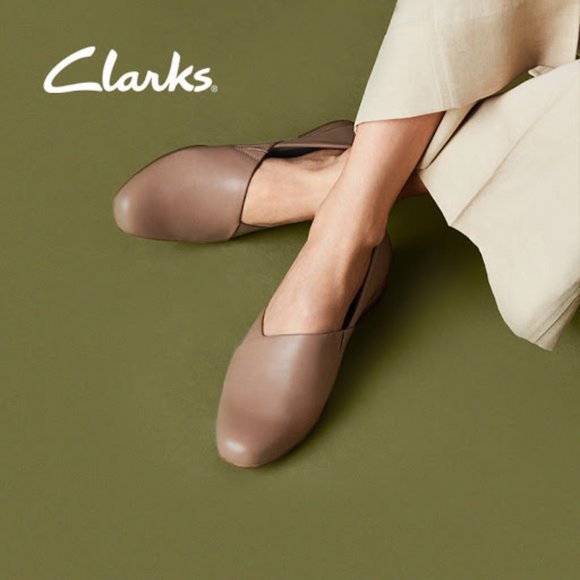 Clarks バレエシューズ 送料無料 Clarks ローファー バレエ フラット オフィス(5)